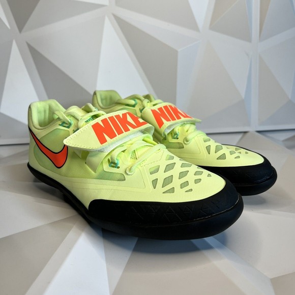 Nike Zoom SD 4 Field & Track Barely Volt Hyper 685135-700 Men's Size 8.5 - Picture 7 of 10